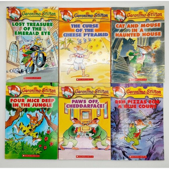 Geronimo Stilton Children's Chapter Paperback Books Lot of 18 - Picture 2 of 7